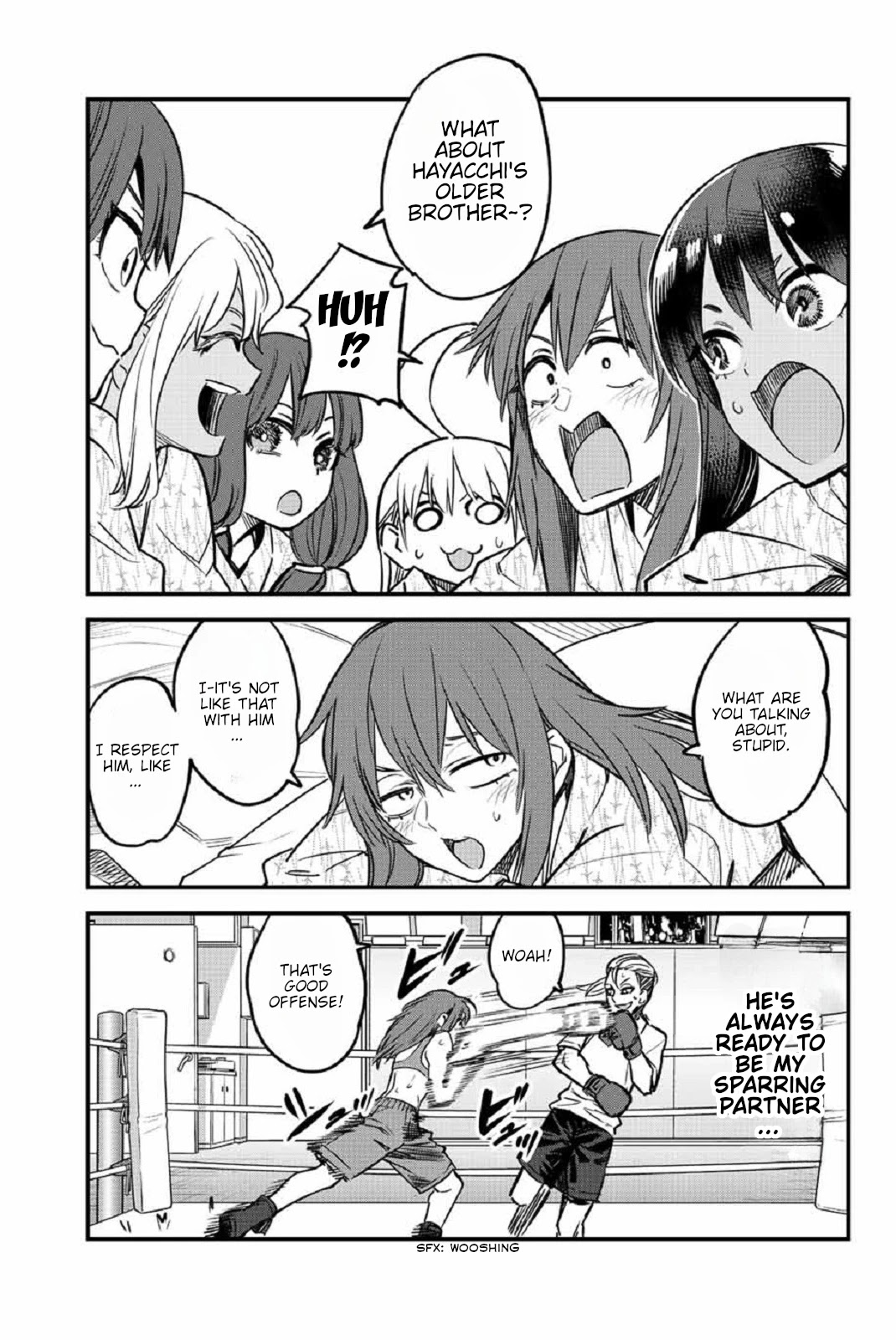 Please don't bully me, Nagatoro Chapter 104 page 13 - Chapter 104: What's going on with you and Paisen!?