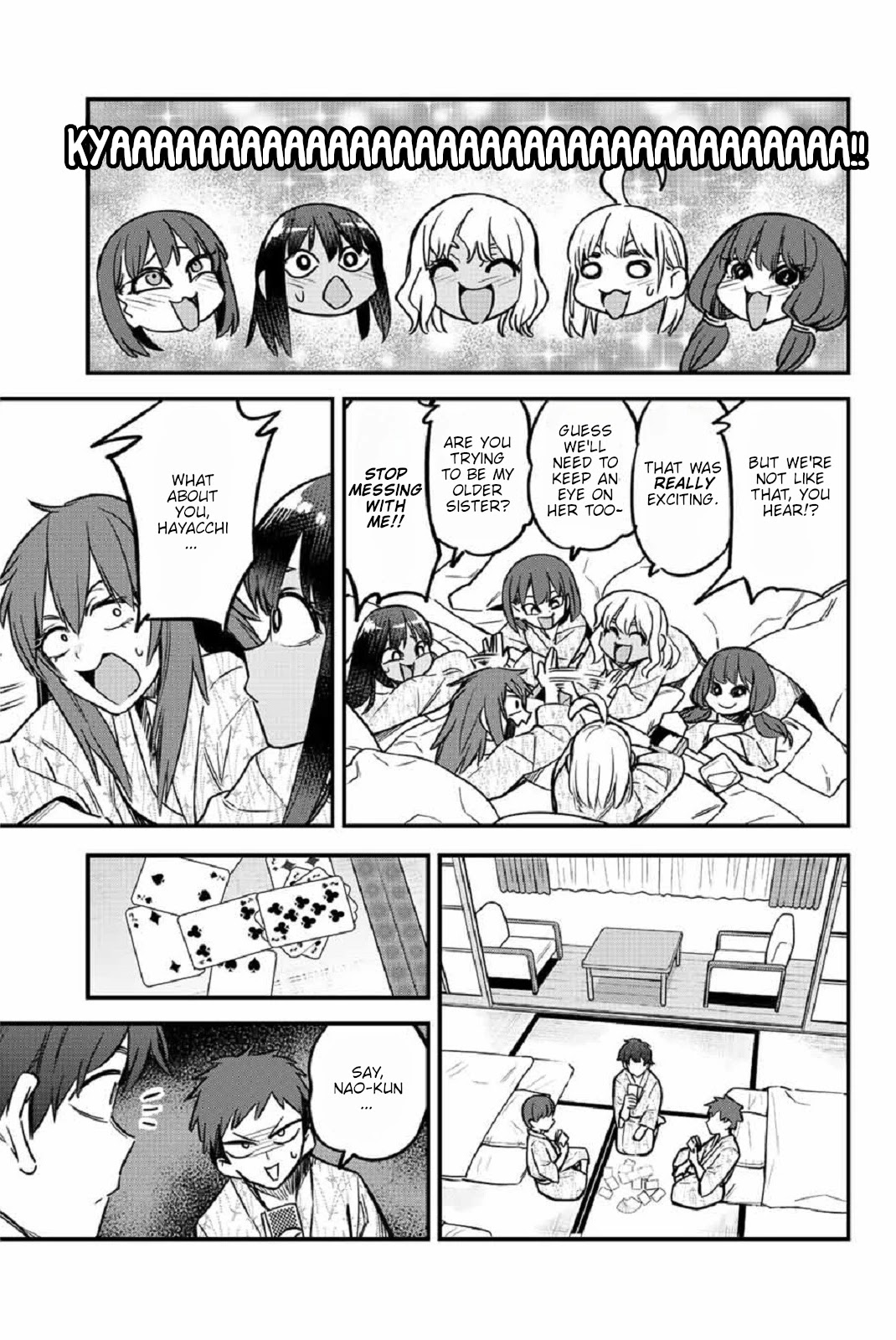 Please don't bully me, Nagatoro Chapter 104 page 15 - Chapter 104: What's going on with you and Paisen!?