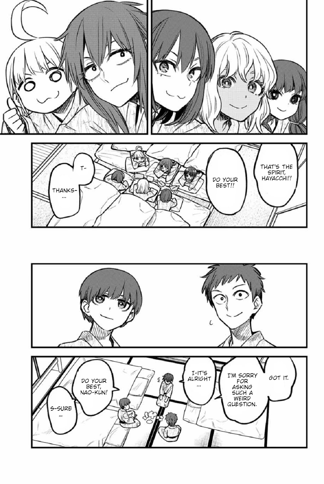 Please don't bully me, Nagatoro Chapter 104 page 21 - Chapter 104: What's going on with you and Paisen!?