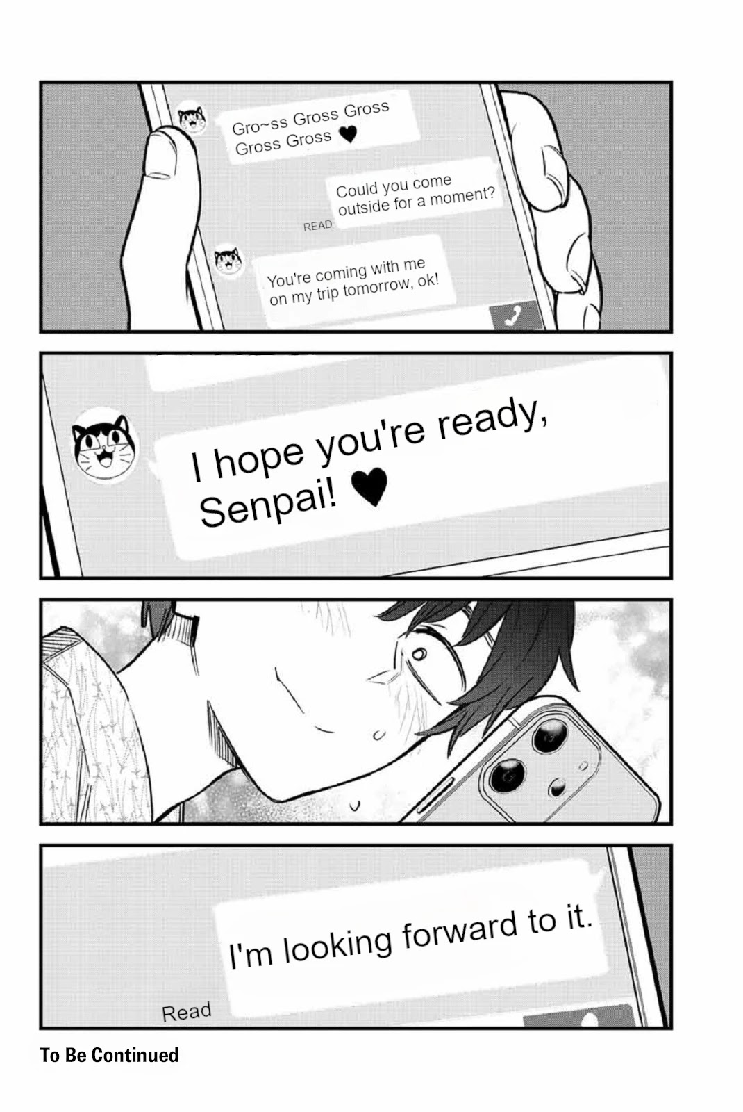 Please don't bully me, Nagatoro Chapter 104 page 24 - Chapter 104: What's going on with you and Paisen!?