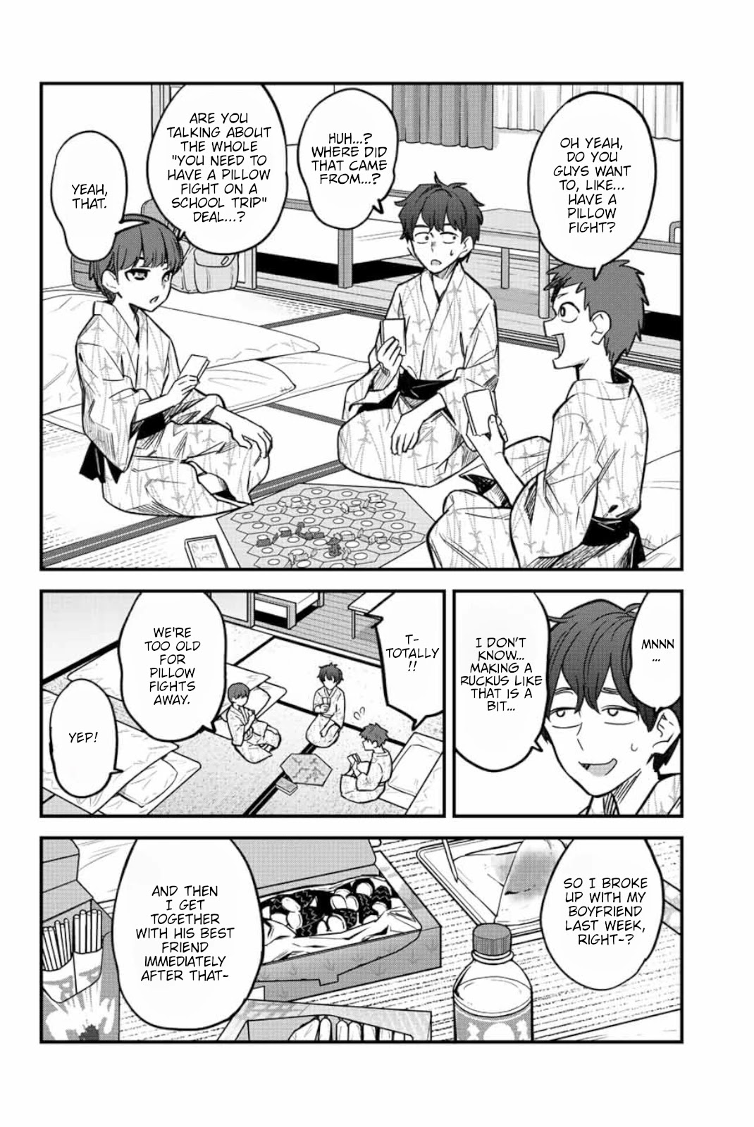 Please don't bully me, Nagatoro Chapter 104 page 4 - Chapter 104: What's going on with you and Paisen!?