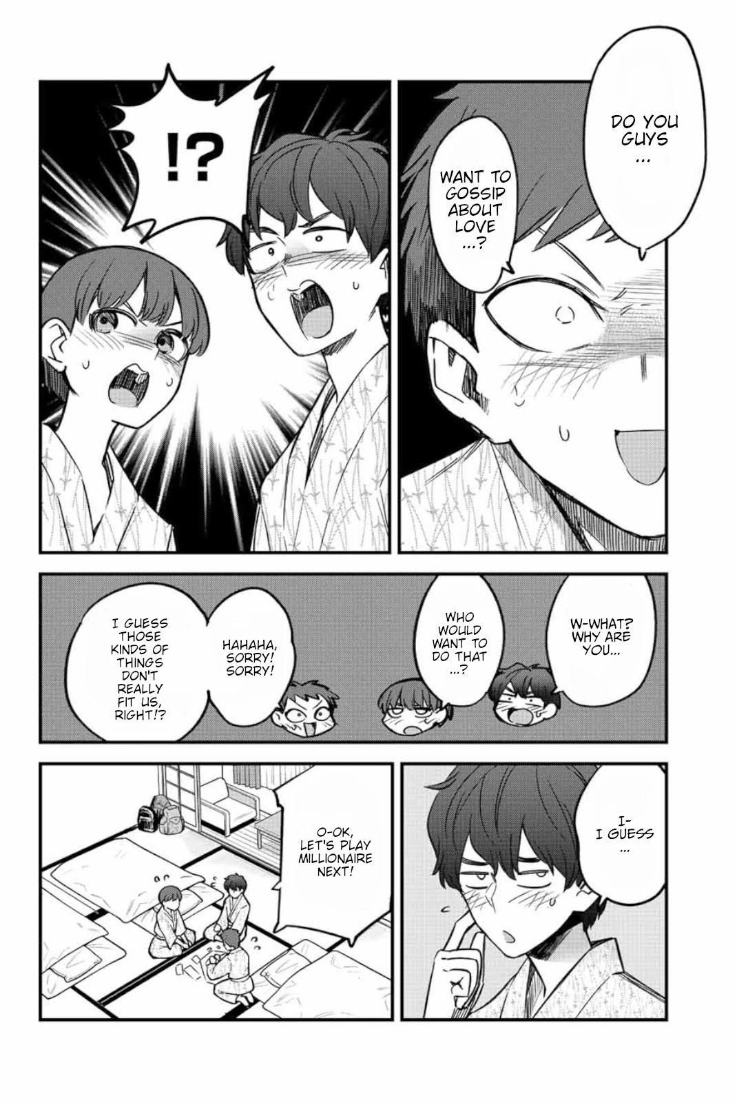 Please don't bully me, Nagatoro Chapter 104 page 6 - Chapter 104: What's going on with you and Paisen!?