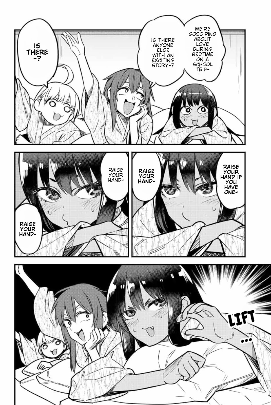 Please don't bully me, Nagatoro Chapter 104 page 8 - Chapter 104: What's going on with you and Paisen!?