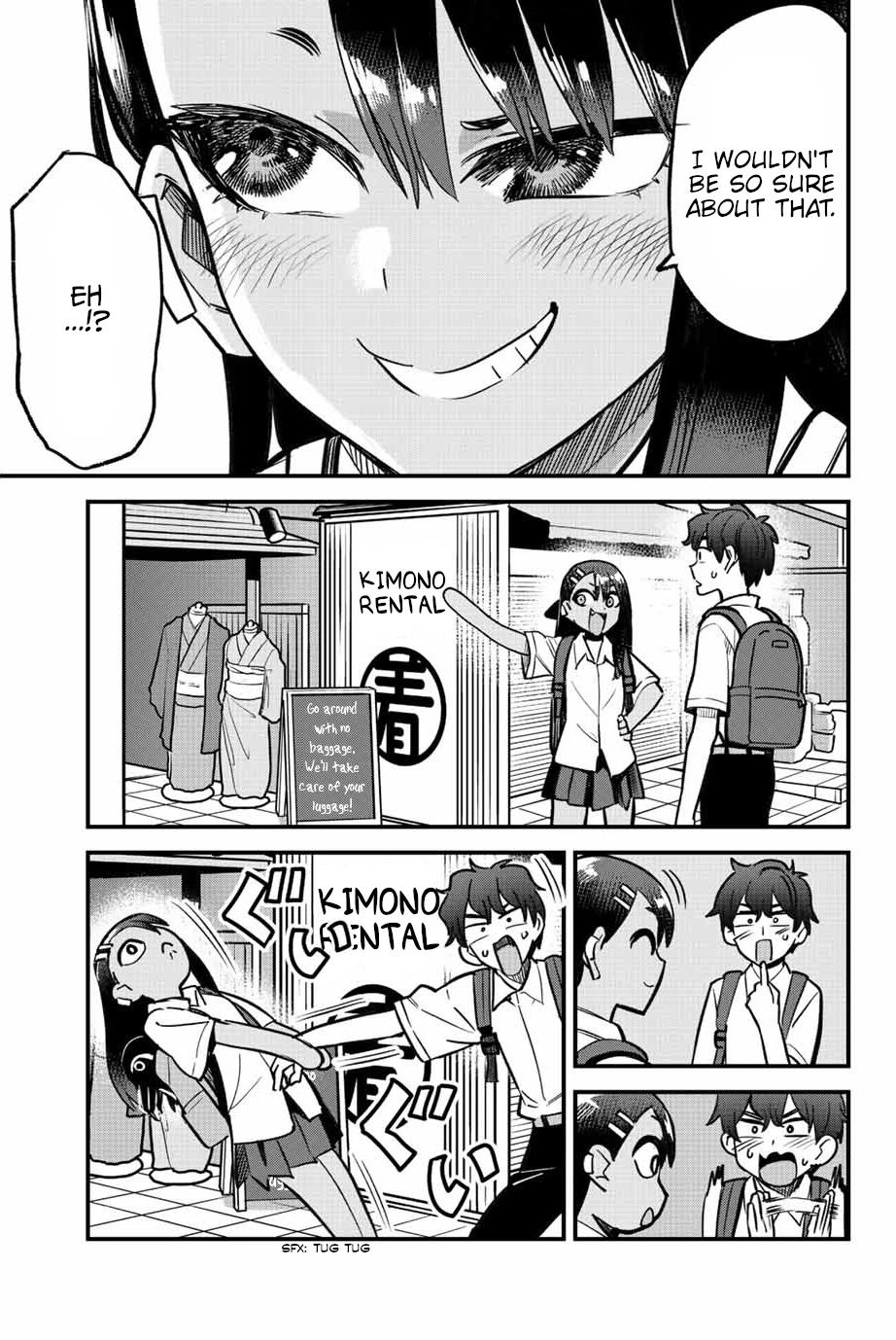 Please don't bully me, Nagatoro Chapter 105 page 11 - Chapter 105: You're spending the entire day with me, Senpai~!