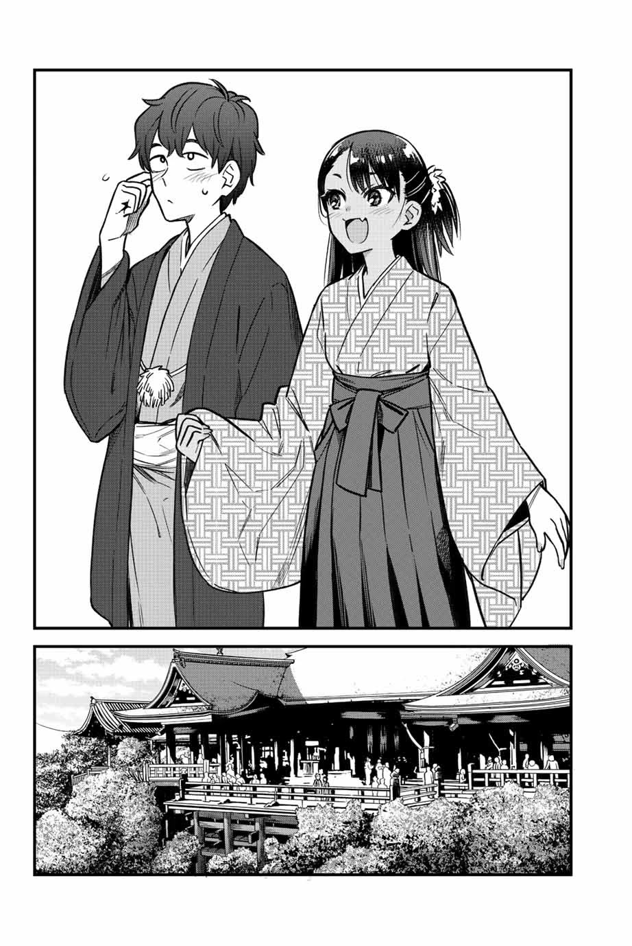 Please don't bully me, Nagatoro Chapter 105 page 12 - Chapter 105: You're spending the entire day with me, Senpai~!