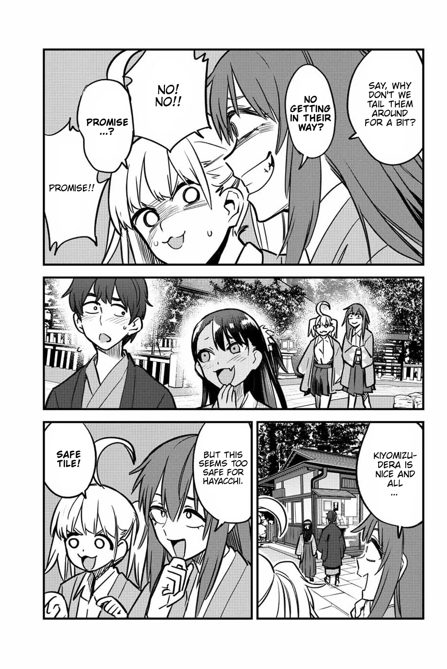 Please don't bully me, Nagatoro Chapter 105 page 15 - Chapter 105: You're spending the entire day with me, Senpai~!