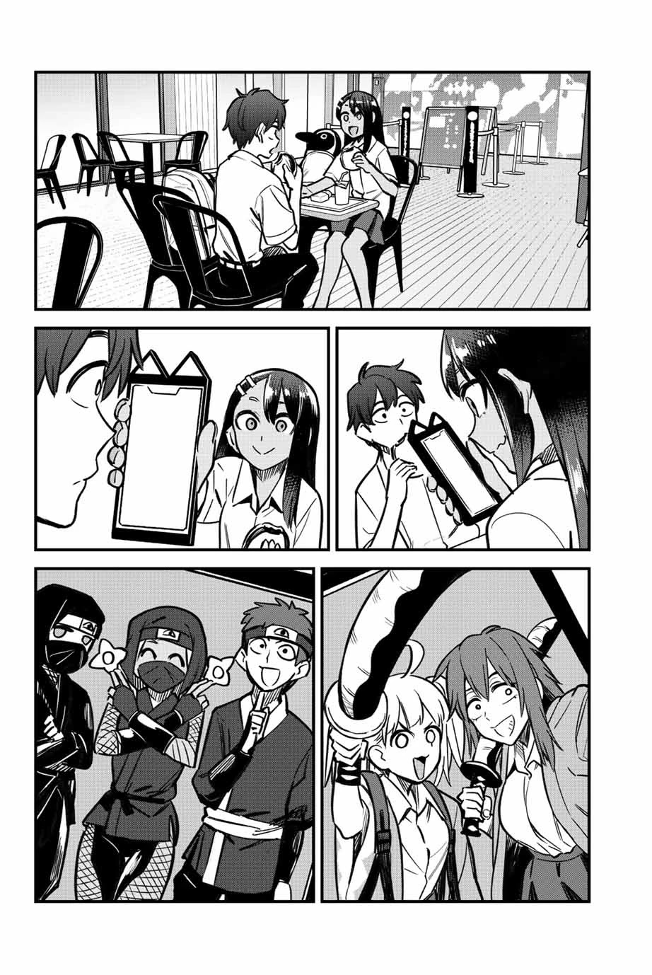 Please don't bully me, Nagatoro Chapter 105 page 8 - Chapter 105: You're spending the entire day with me, Senpai~!