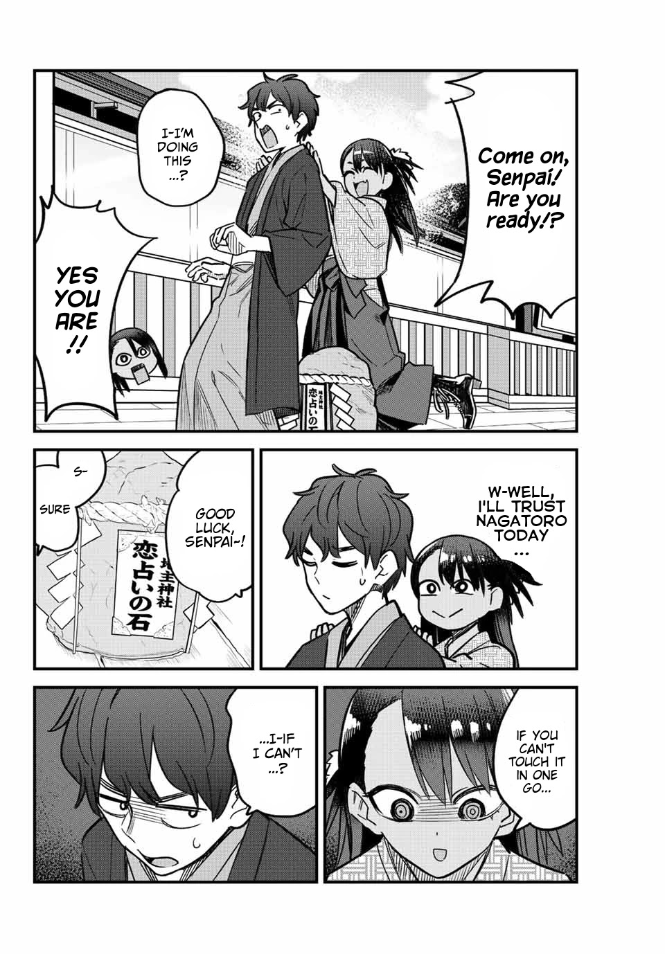 Please don't bully me, Nagatoro Chapter 106 page 12 - Chapter 106: Come on, Senpai! Are you ready!?