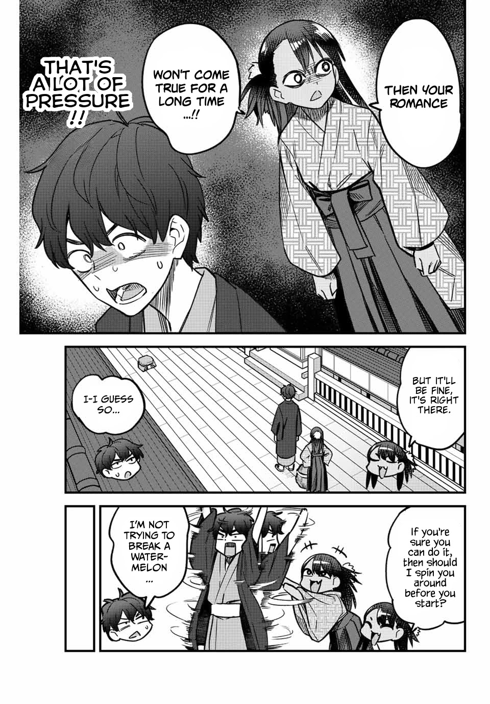 Please don't bully me, Nagatoro Chapter 106 page 13 - Chapter 106: Come on, Senpai! Are you ready!?