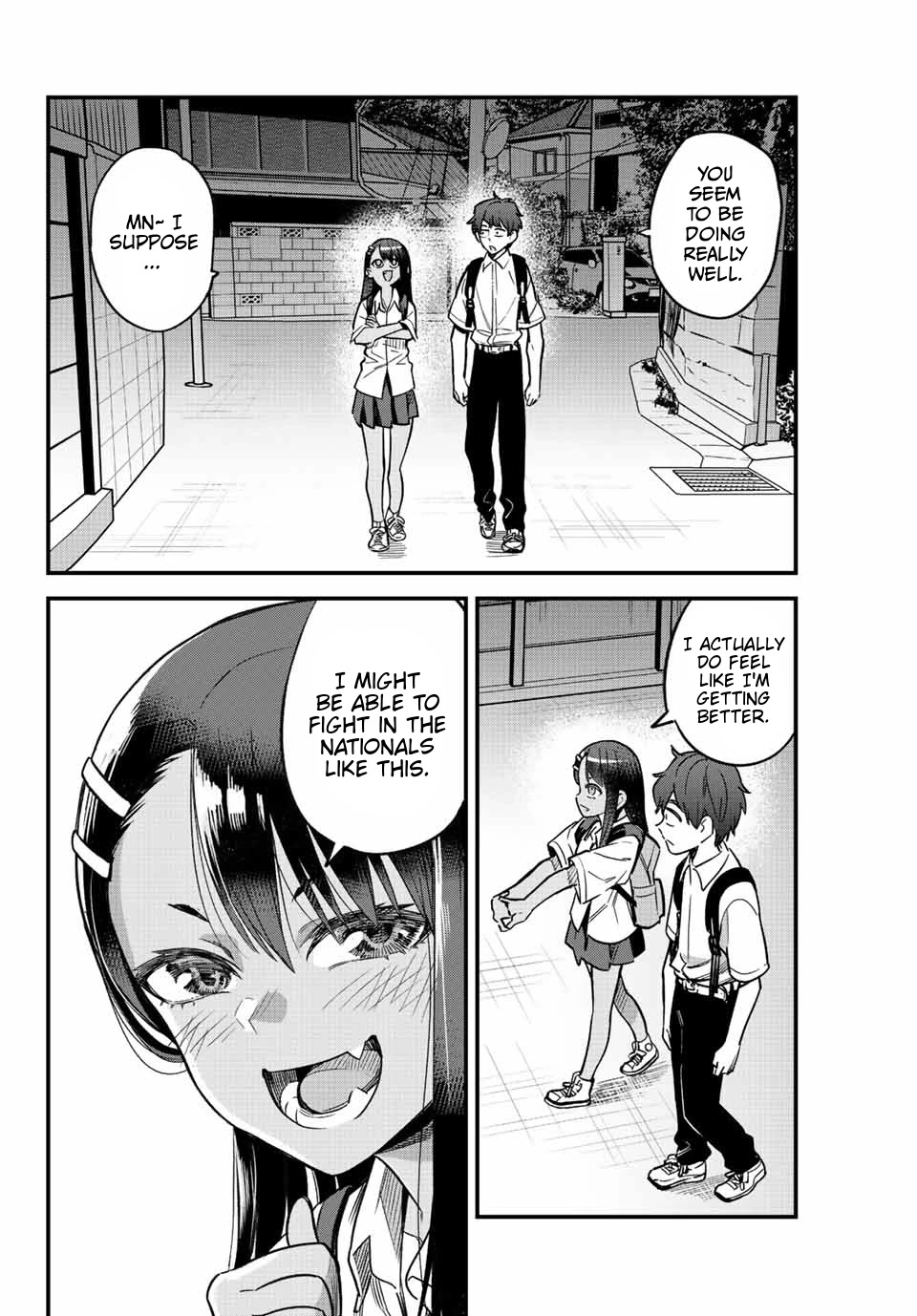 Please don't bully me, Nagatoro Chapter 109 page 14 - Chapter 109: What are you dawdling about for, Senpai!?