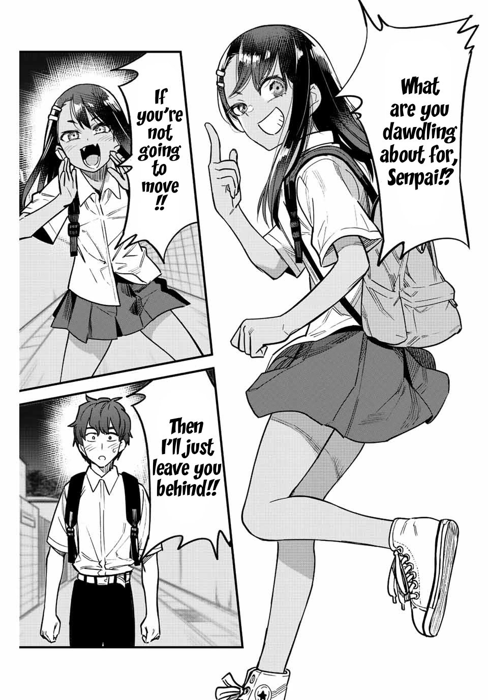 Please don't bully me, Nagatoro Chapter 109 page 19 - Chapter 109: What are you dawdling about for, Senpai!?