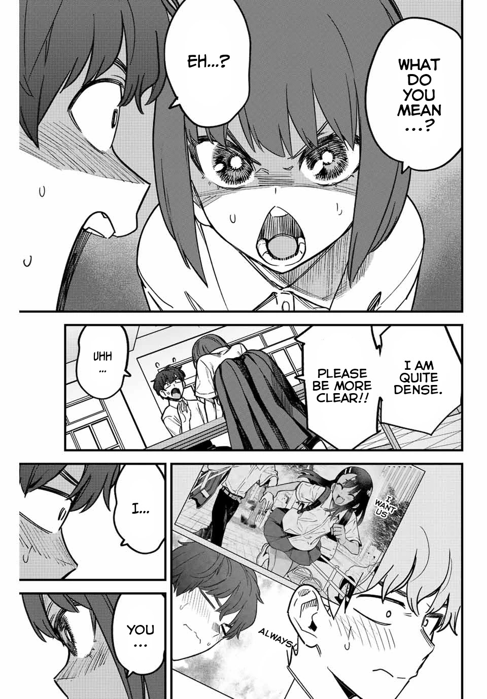 Please don't bully me, Nagatoro Chapter 109 page 5 - Chapter 109: What are you dawdling about for, Senpai!?