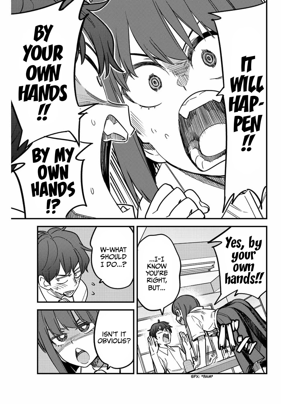 Please don't bully me, Nagatoro Chapter 109 page 7 - Chapter 109: What are you dawdling about for, Senpai!?