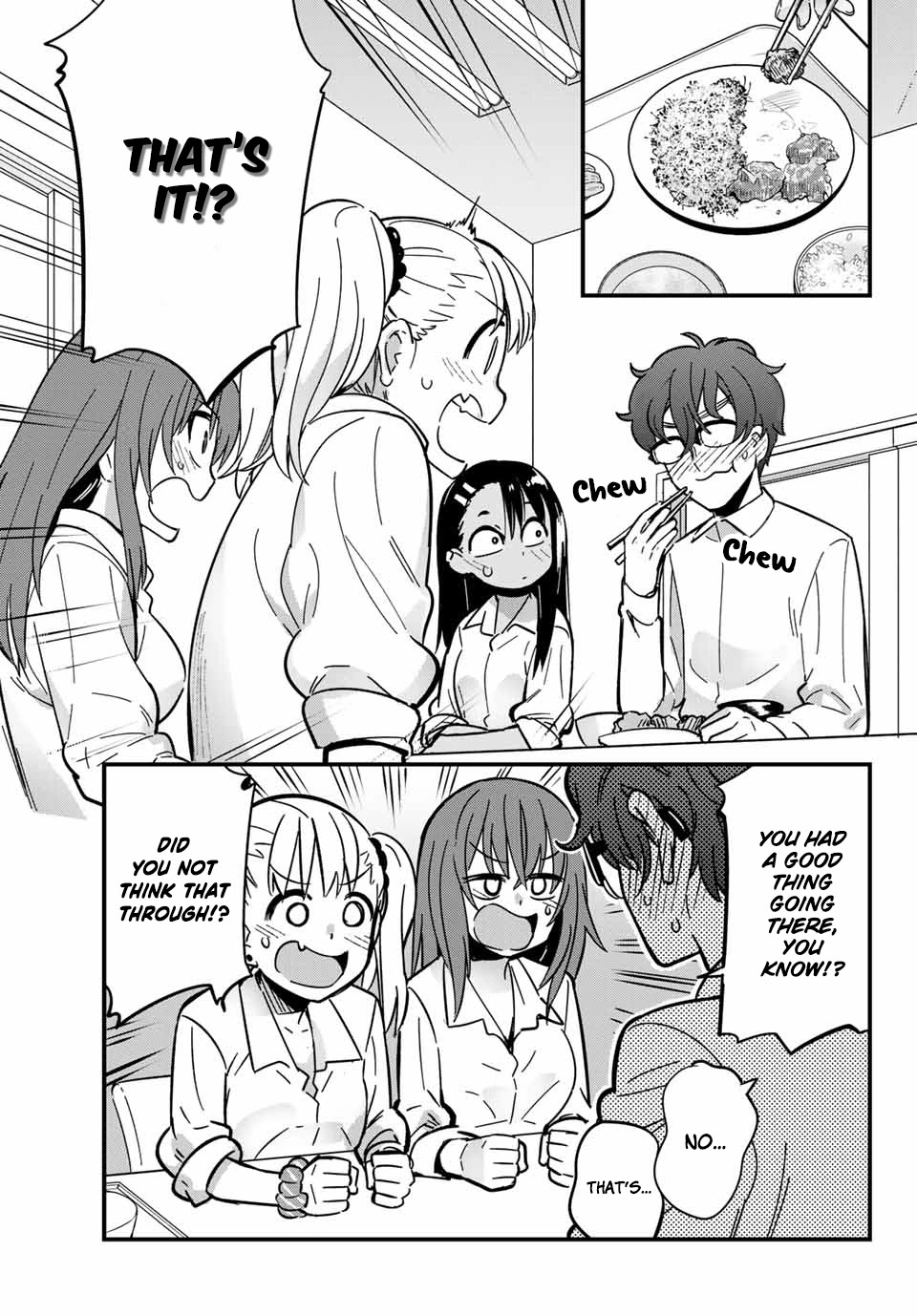 Please don't bully me, Nagatoro Chapter 11 page 17 - Chapter 11: Senpai, Over Here~