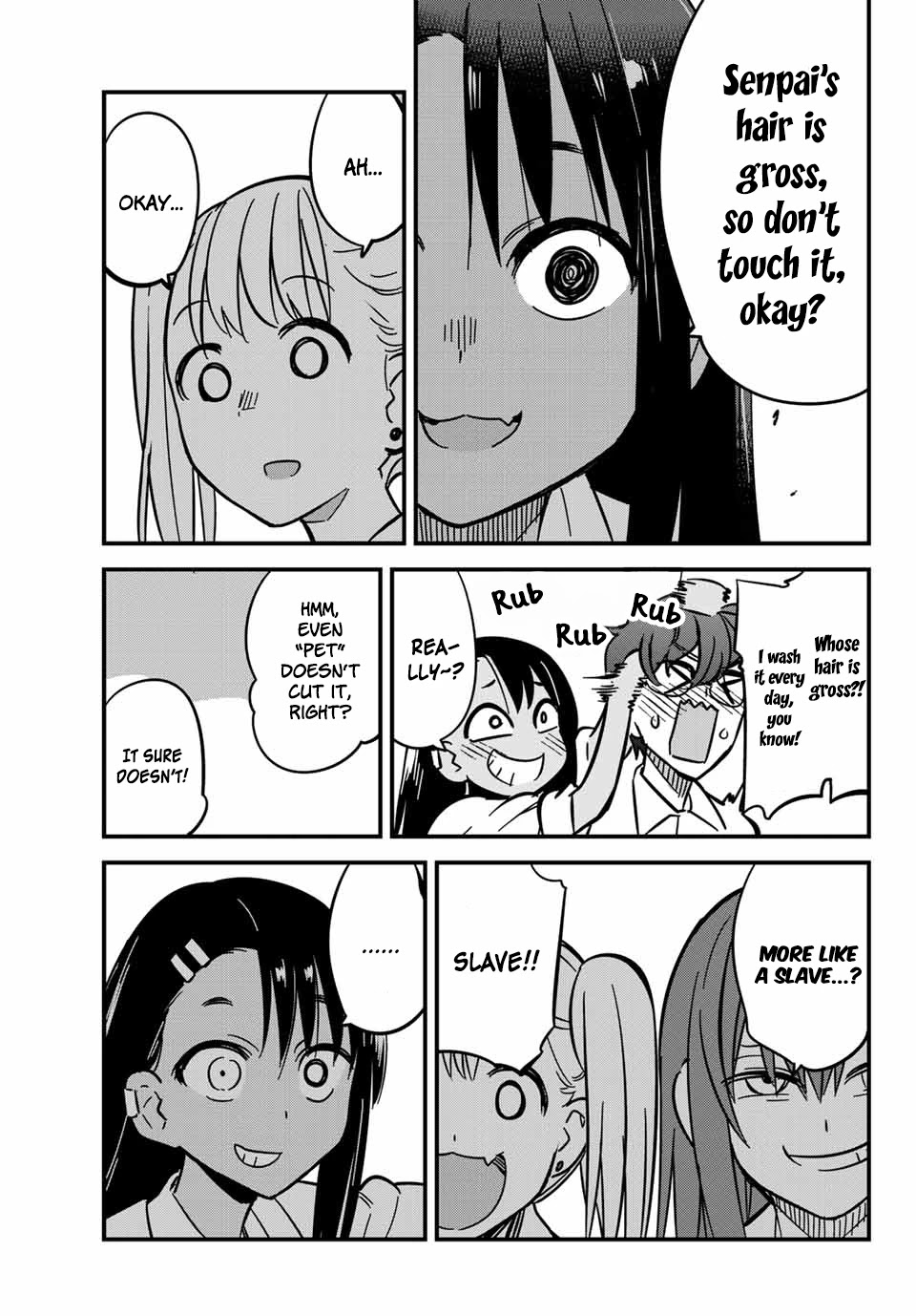 Please don't bully me, Nagatoro Chapter 11 page 9 - Chapter 11: Senpai, Over Here~