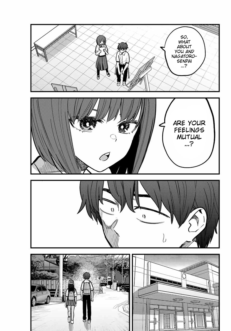 Please don't bully me, Nagatoro Chapter 110 page 11 - Chapter 110: So, what about you and Nagatoro-senpai...?