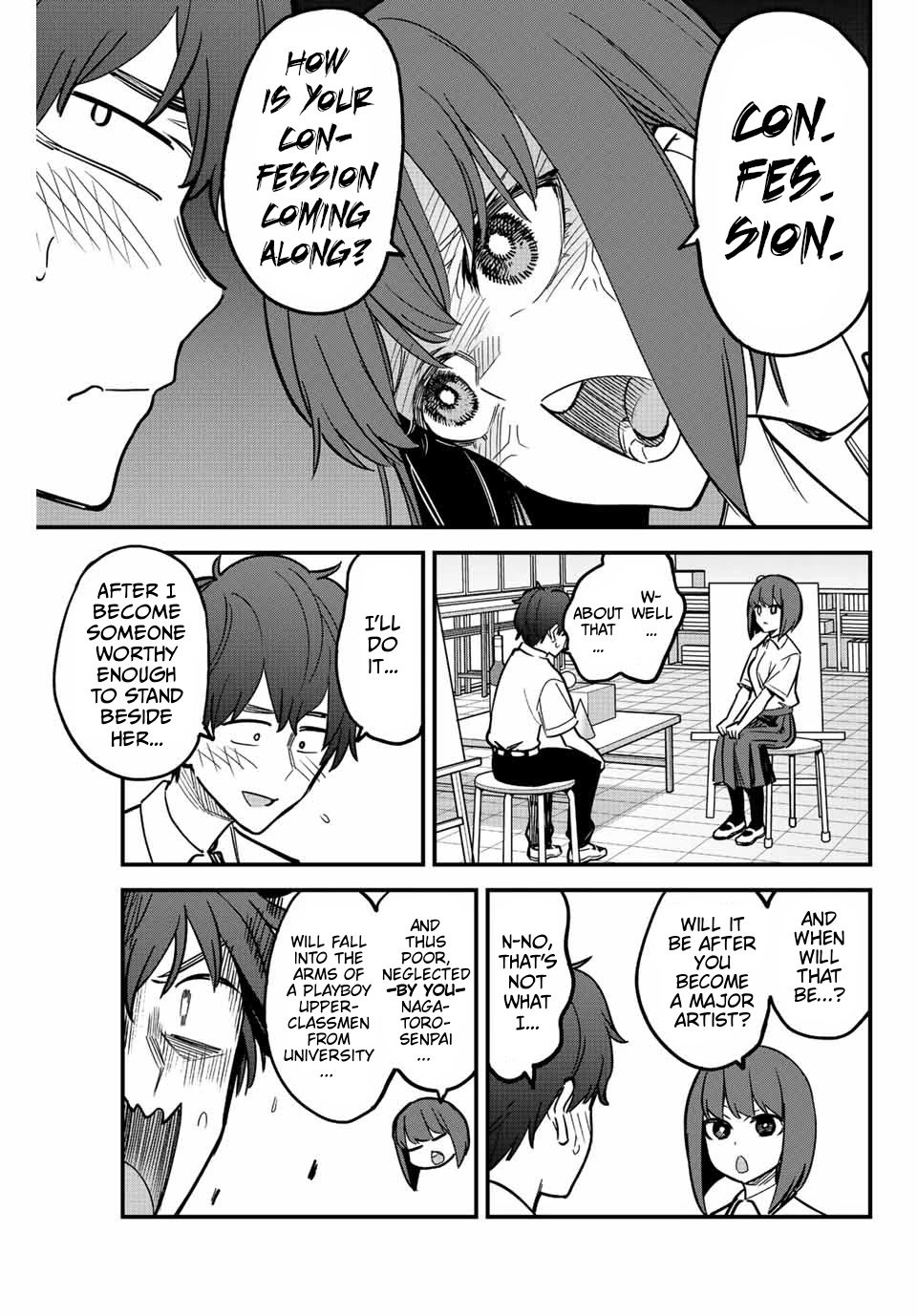 Please don't bully me, Nagatoro Chapter 110 page 5 - Chapter 110: So, what about you and Nagatoro-senpai...?