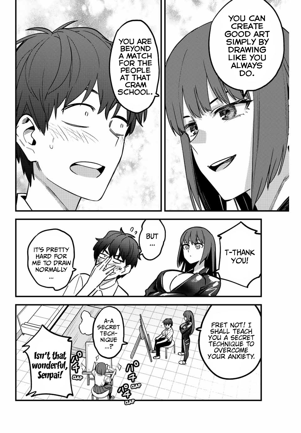 Please don't bully me, Nagatoro Chapter 111 page 12 - Chapter 111: Give Senpai some advice... please!!