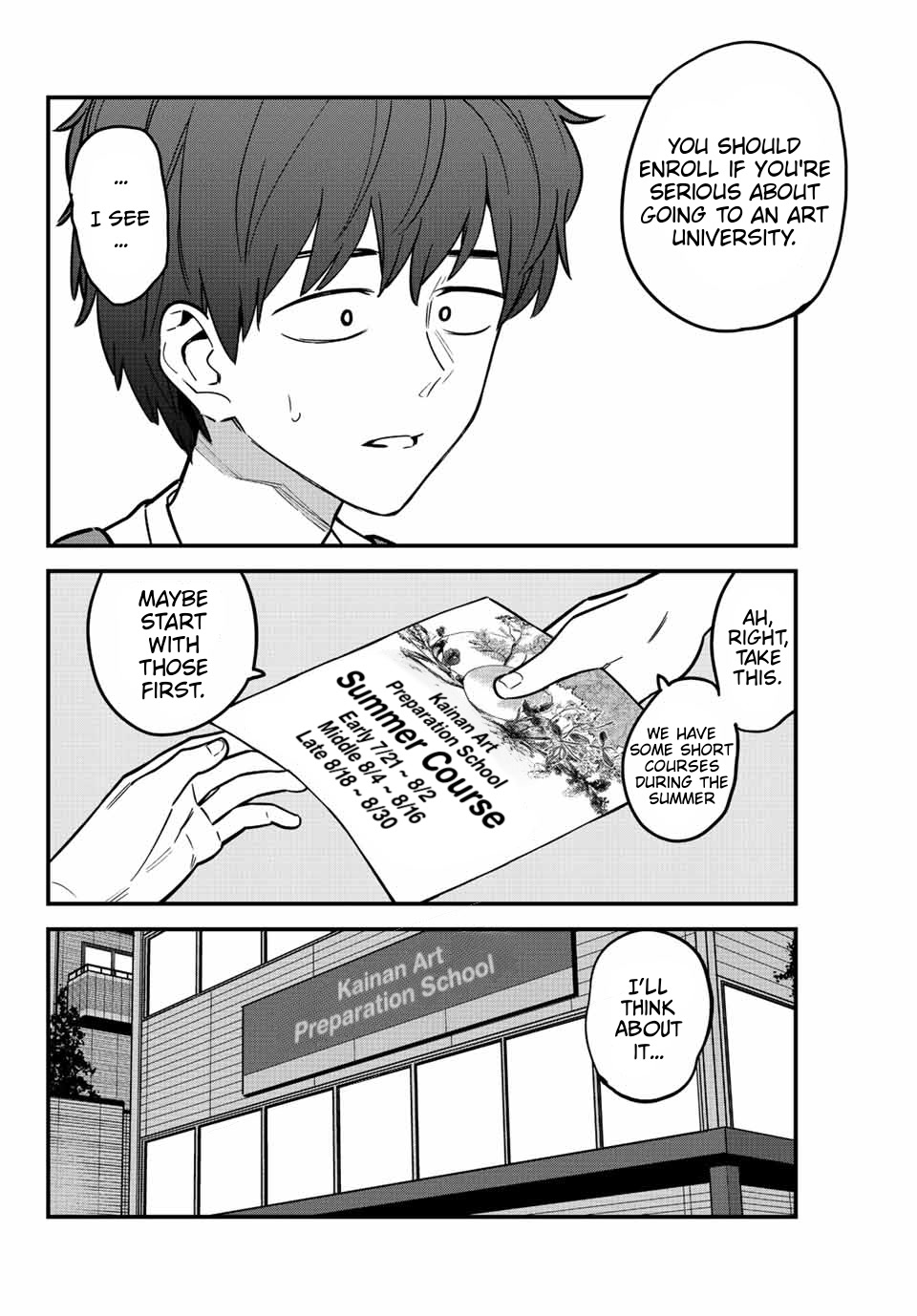 Please don't bully me, Nagatoro Chapter 111 page 6 - Chapter 111: Give Senpai some advice... please!!