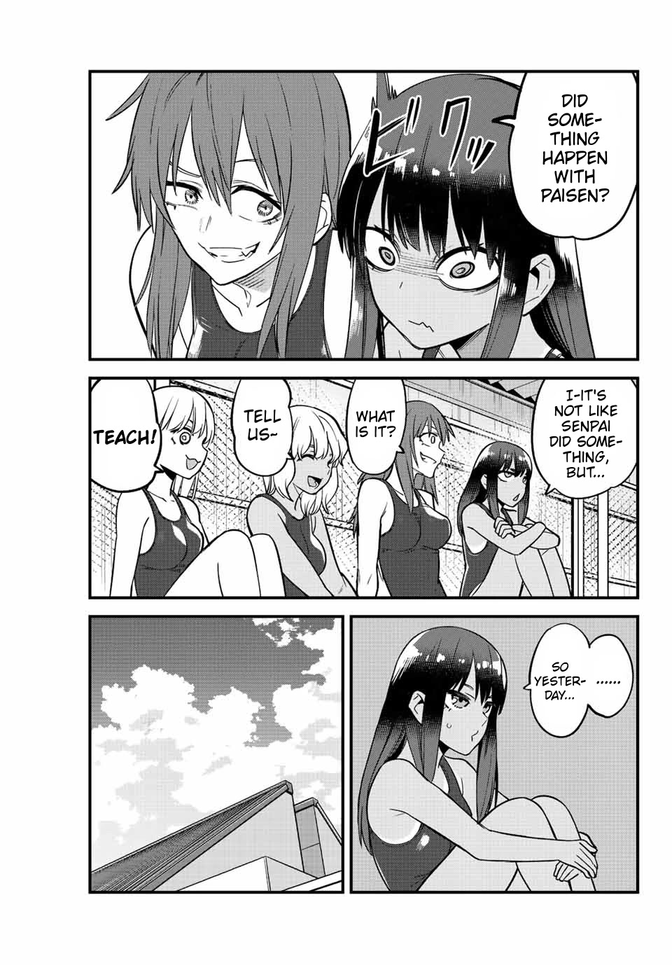 Please don't bully me, Nagatoro Chapter 112 page 19 - Chapter 112: Who do you want to draw, Senpai?