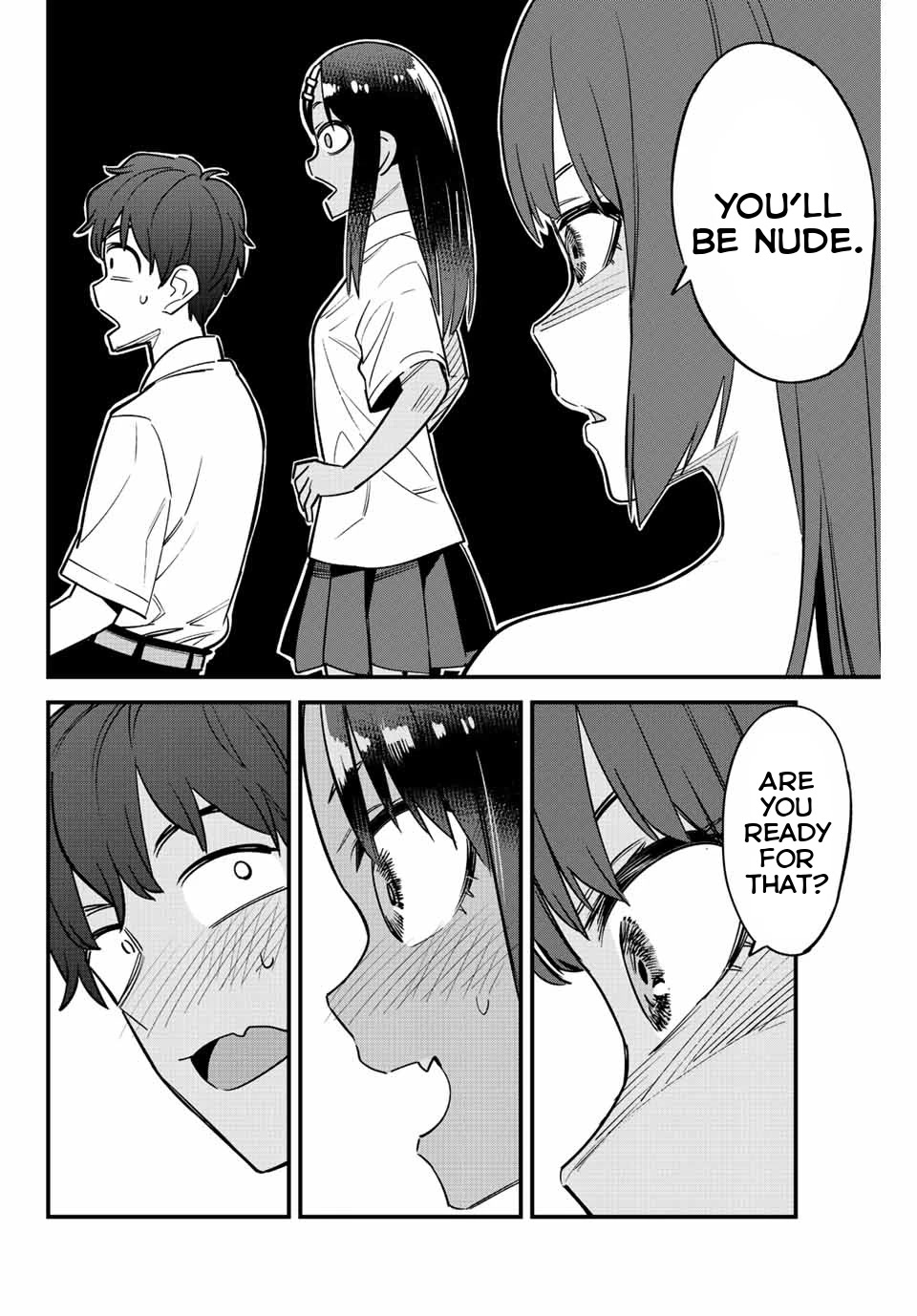 Please don't bully me, Nagatoro Chapter 112 page 6 - Chapter 112: Who do you want to draw, Senpai?