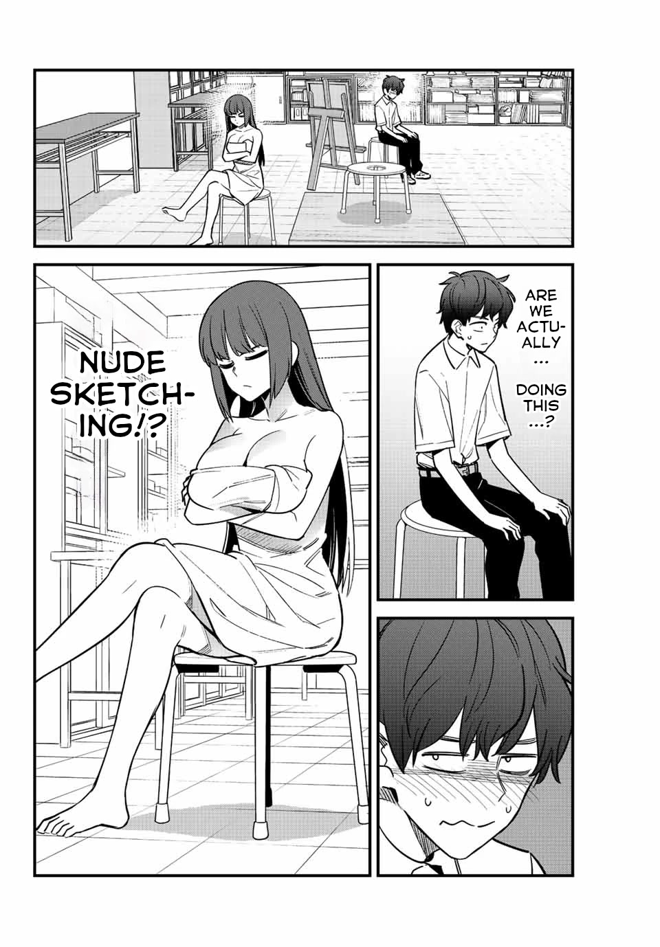 Please don't bully me, Nagatoro Chapter 113 page 14 - Chapter 113: Take good care of me, Senpai ♥