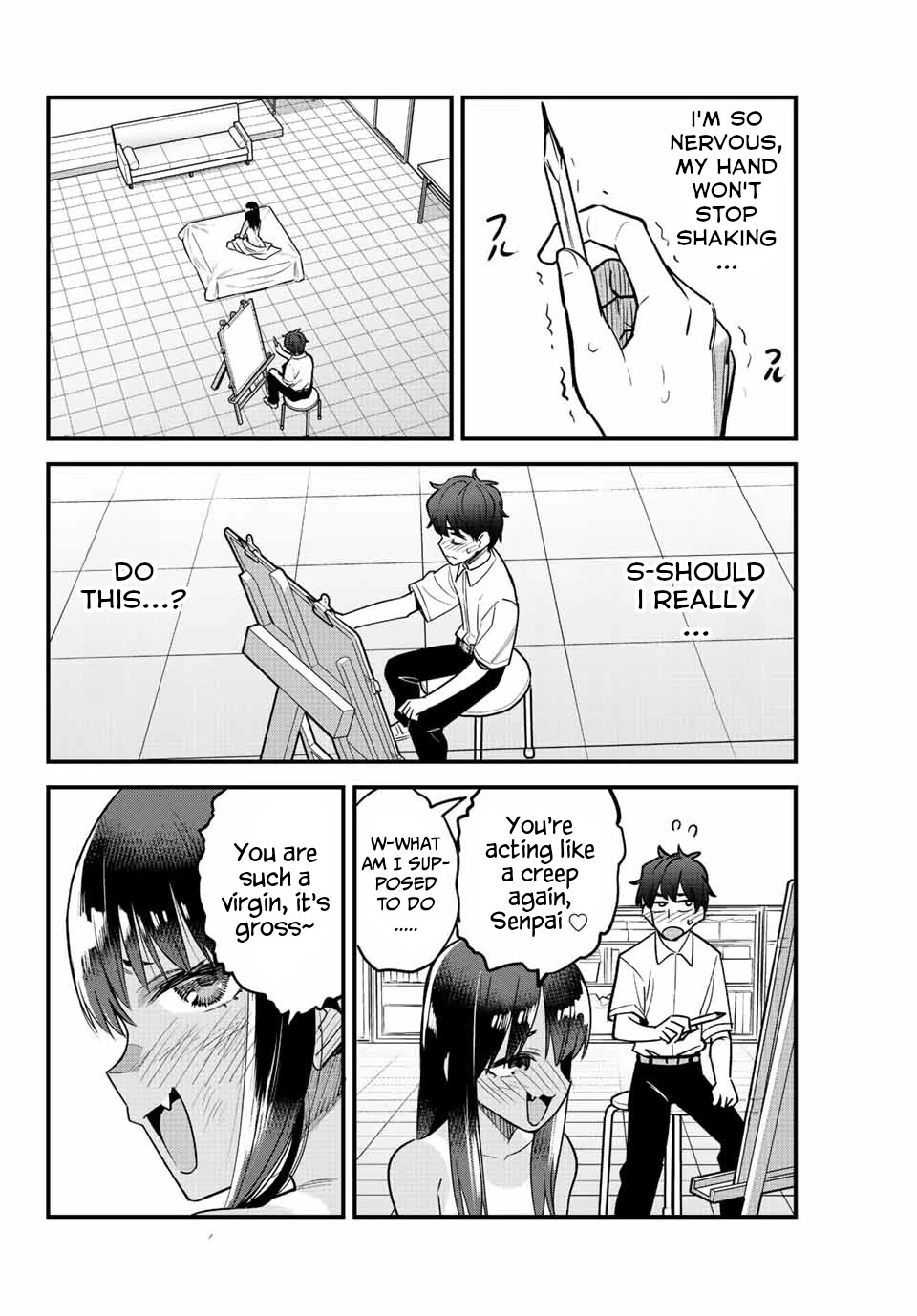 Please don't bully me, Nagatoro Chapter 114 page 16 - Chapter 114: Take good care of me, Senpai ♥