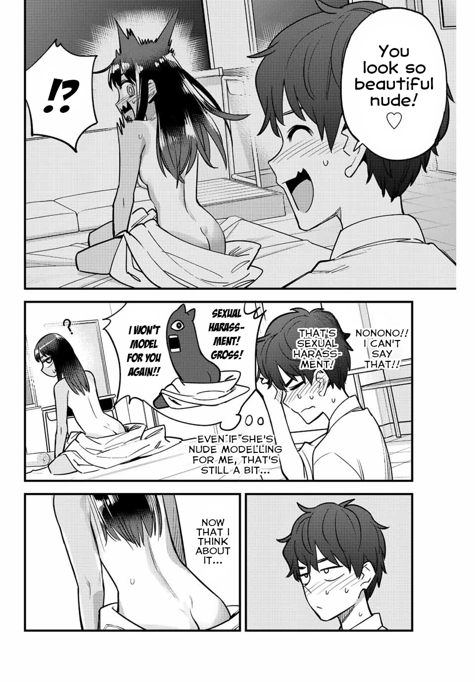 Please don't bully me, Nagatoro Chapter 114 page 18 - Chapter 114: Take good care of me, Senpai ♥