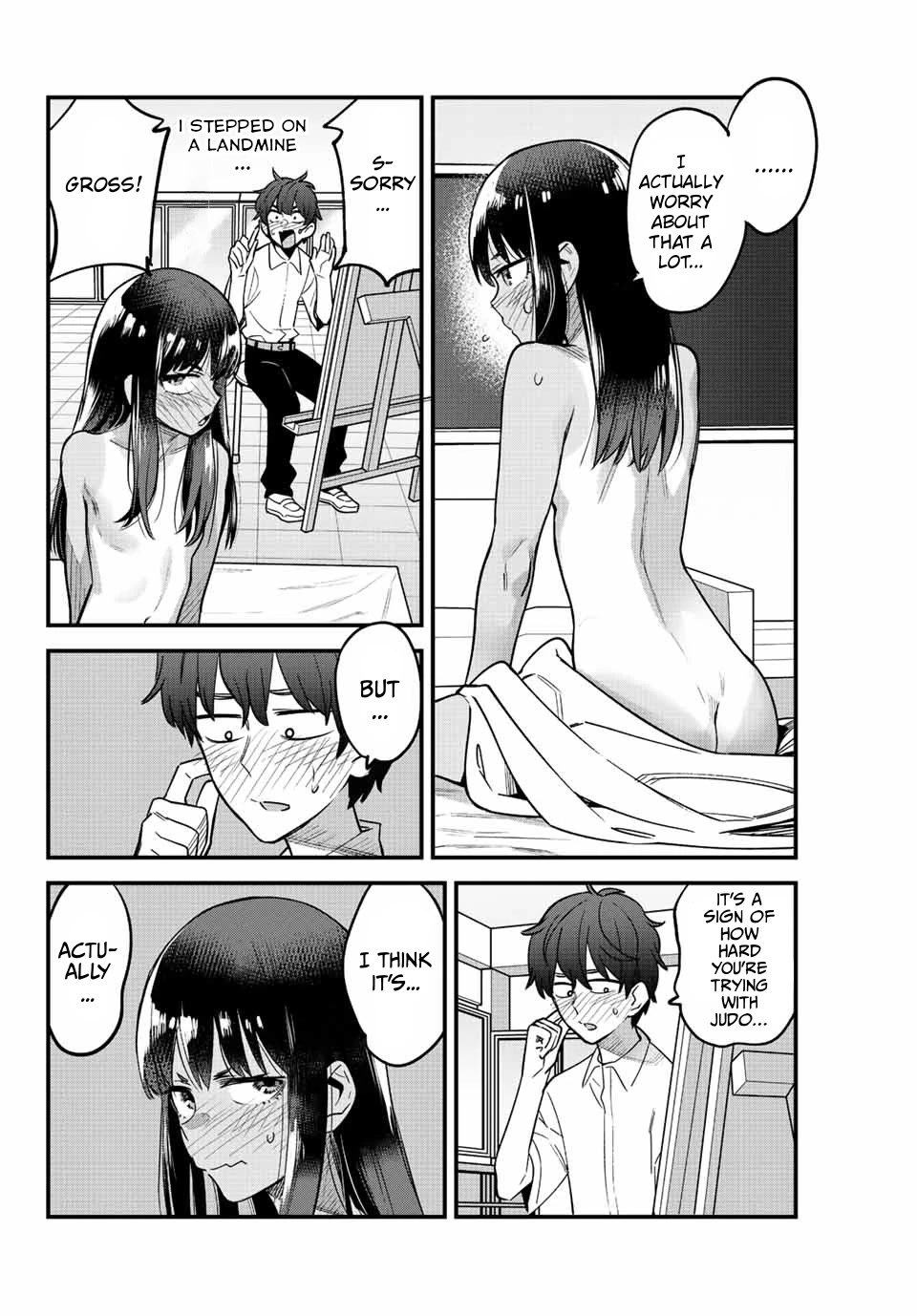 Please don't bully me, Nagatoro Chapter 114 page 22 - Chapter 114: Take good care of me, Senpai ♥