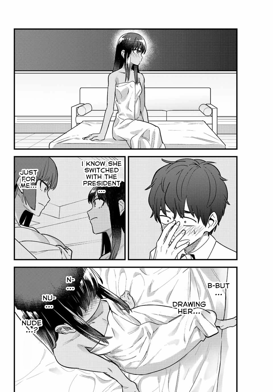 Please don't bully me, Nagatoro Chapter 114 page 4 - Chapter 114: Take good care of me, Senpai ♥