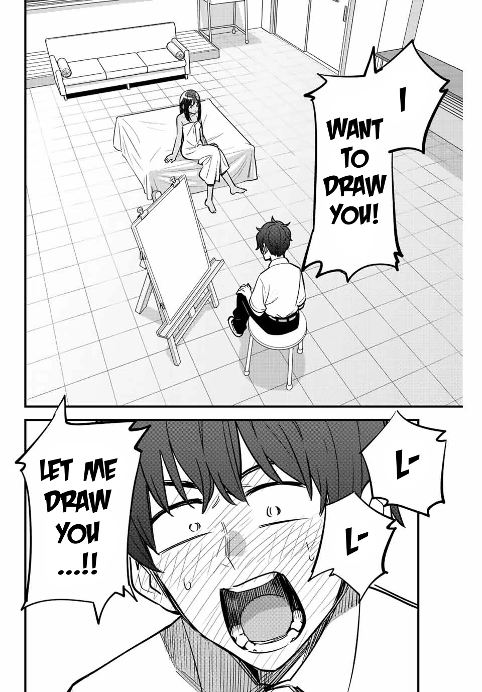 Please don't bully me, Nagatoro Chapter 114 page 8 - Chapter 114: Take good care of me, Senpai ♥