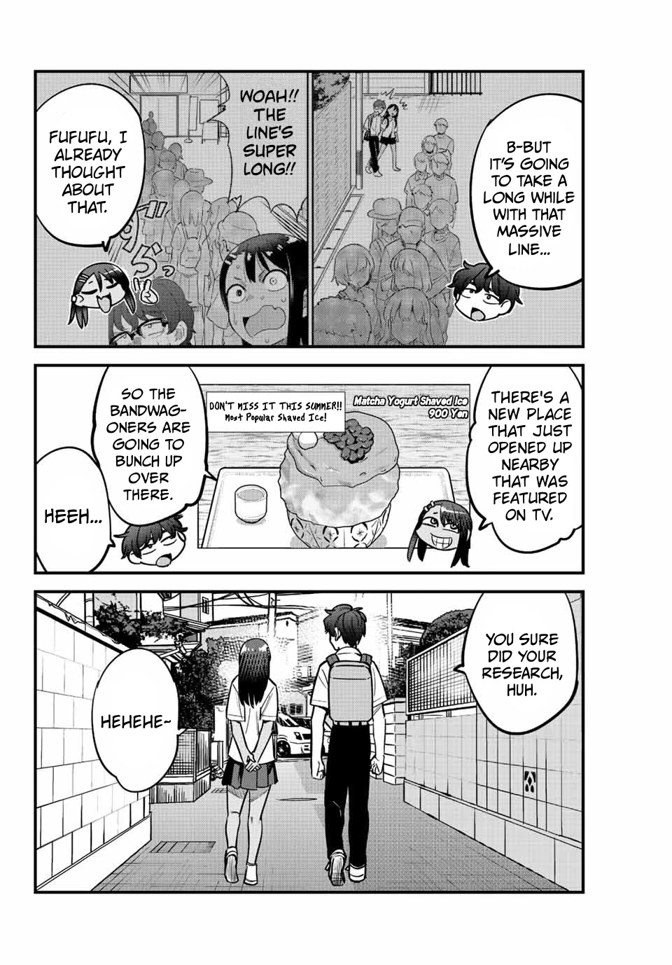 Please don't bully me, Nagatoro Chapter 115 page 10 - Chapter 115: You want to kiss me, don't you Senpai? ♥