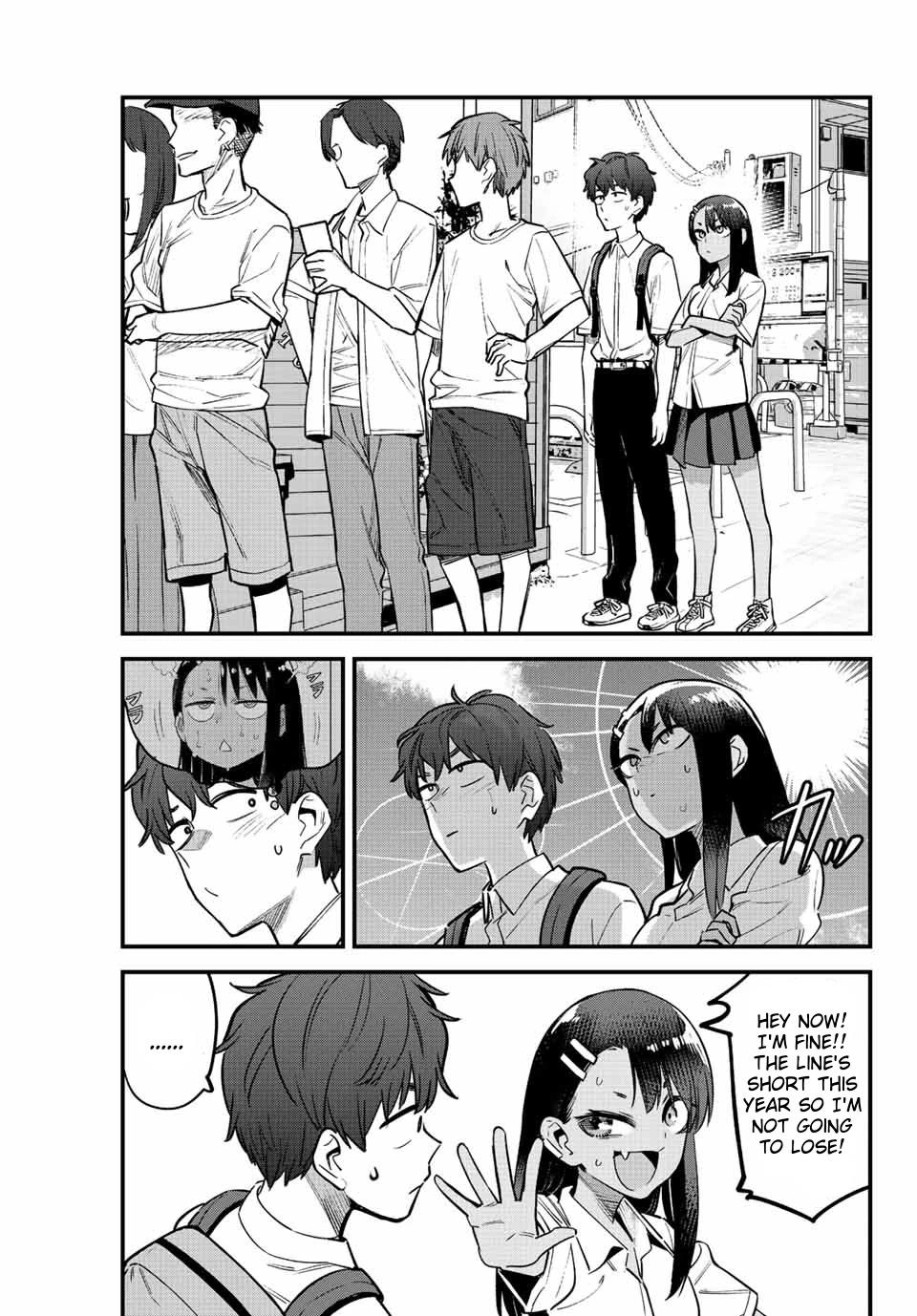 Please don't bully me, Nagatoro Chapter 115 page 13 - Chapter 115: You want to kiss me, don't you Senpai? ♥