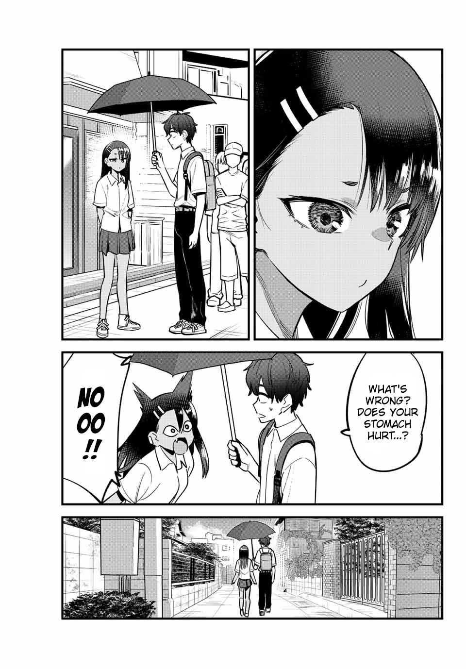 Please don't bully me, Nagatoro Chapter 115 page 19 - Chapter 115: You want to kiss me, don't you Senpai? ♥