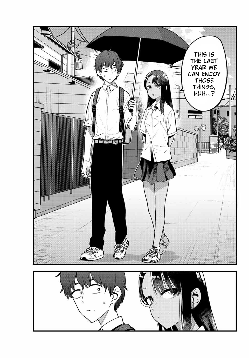 Please don't bully me, Nagatoro Chapter 115 page 21 - Chapter 115: You want to kiss me, don't you Senpai? ♥