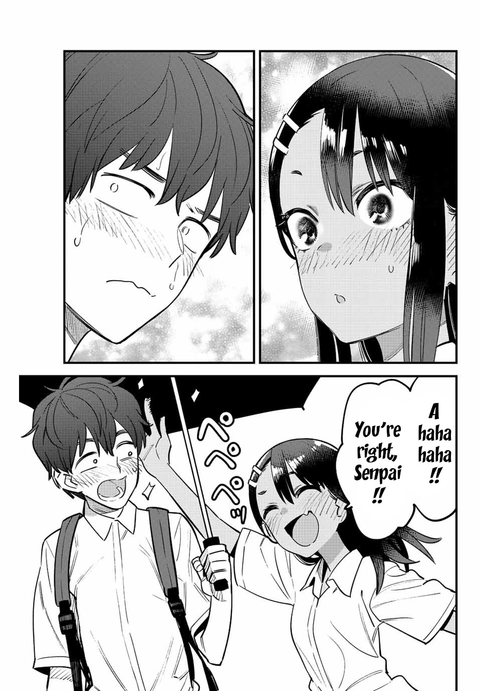 Please don't bully me, Nagatoro Chapter 115 page 23 - Chapter 115: You want to kiss me, don't you Senpai? ♥