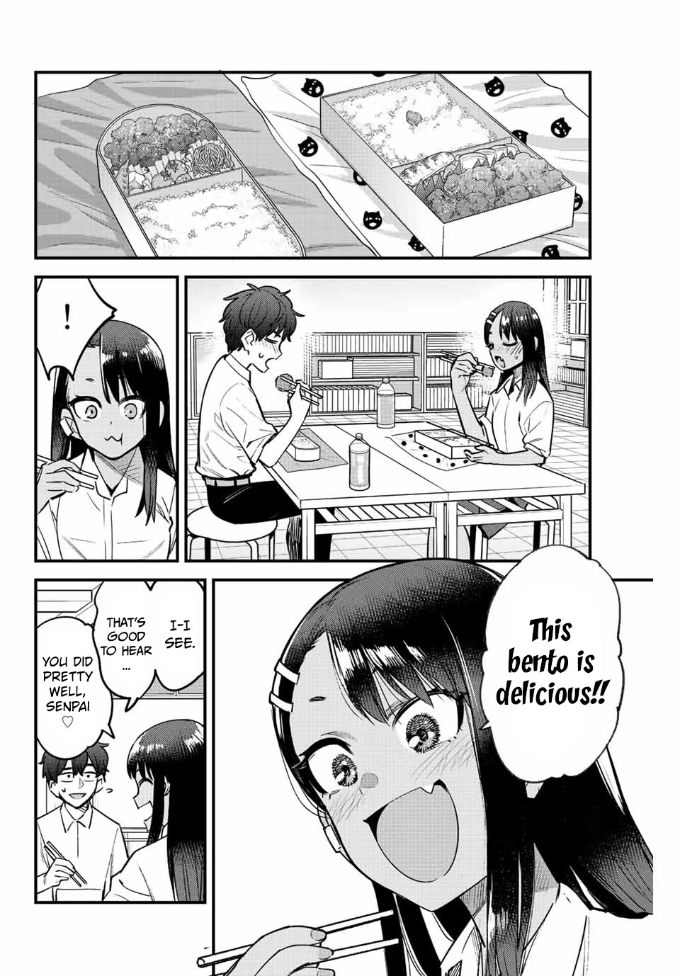 Please don't bully me, Nagatoro Chapter 115 page 4 - Chapter 115: You want to kiss me, don't you Senpai? ♥