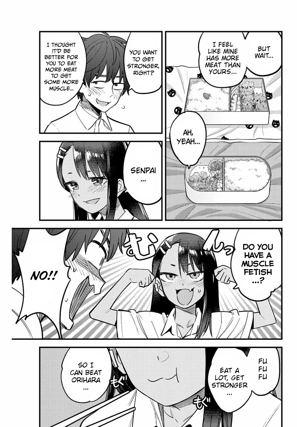 Please don't bully me, Nagatoro Chapter 115 page 5 - Chapter 115: You want to kiss me, don't you Senpai? ♥