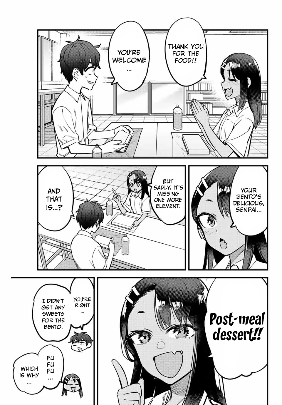 Please don't bully me, Nagatoro Chapter 115 page 7 - Chapter 115: You want to kiss me, don't you Senpai? ♥