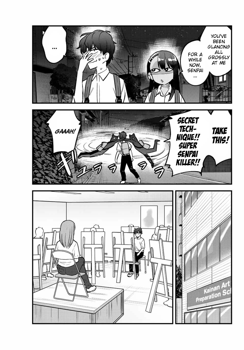 Please don't bully me, Nagatoro Chapter 116 page 11 - Chapter 116: Special Technique!! The Senpai Killer~!!