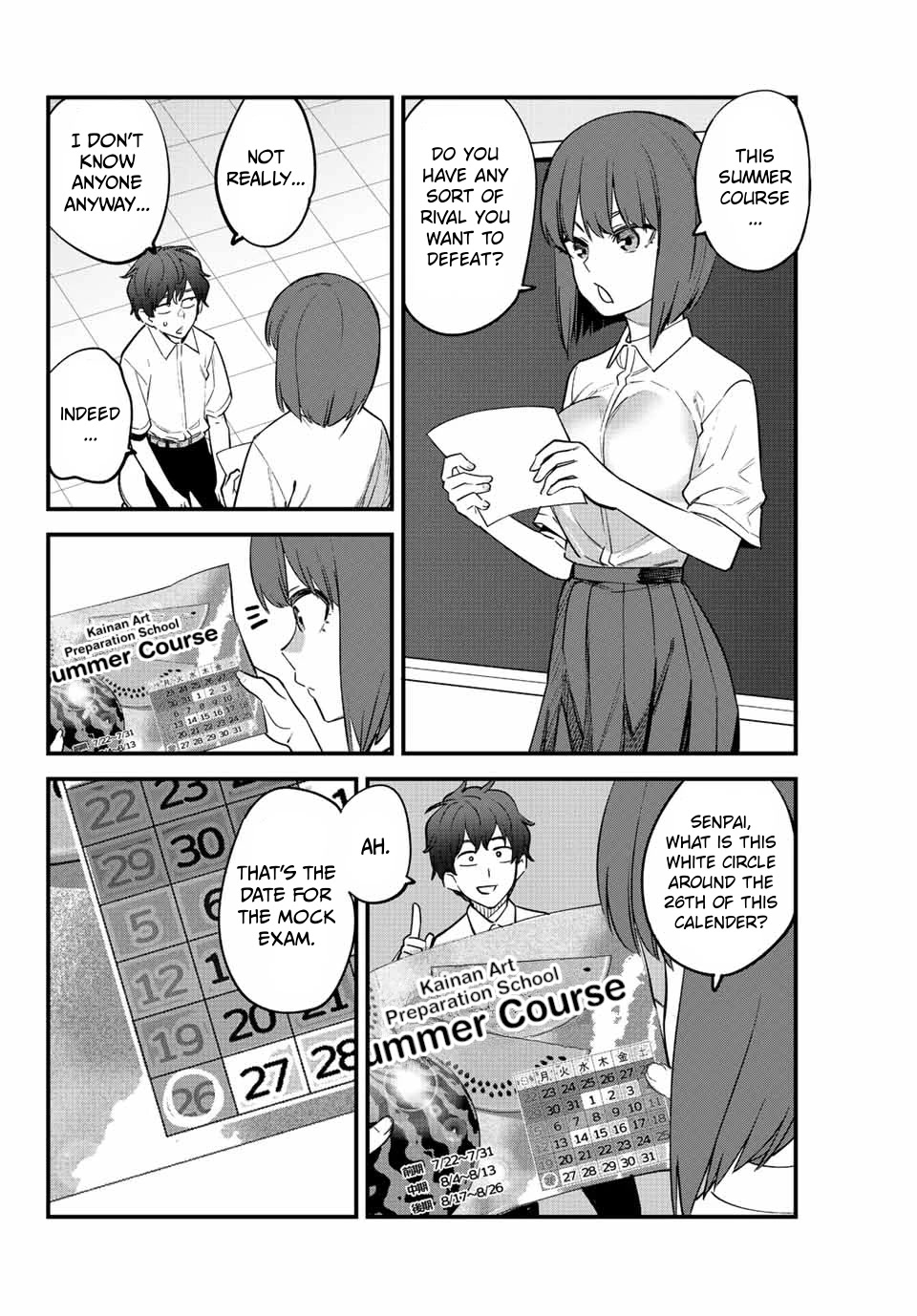 Please don't bully me, Nagatoro Chapter 116 page 18 - Chapter 116: Special Technique!! The Senpai Killer~!!