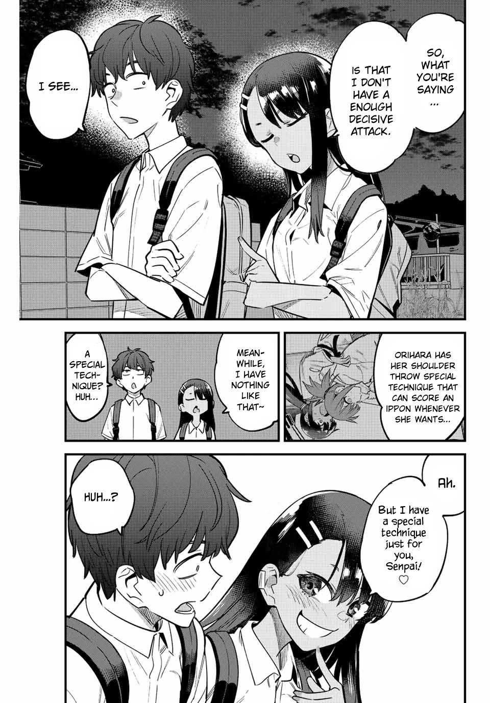 Please don't bully me, Nagatoro Chapter 116 page 5 - Chapter 116: Special Technique!! The Senpai Killer~!!