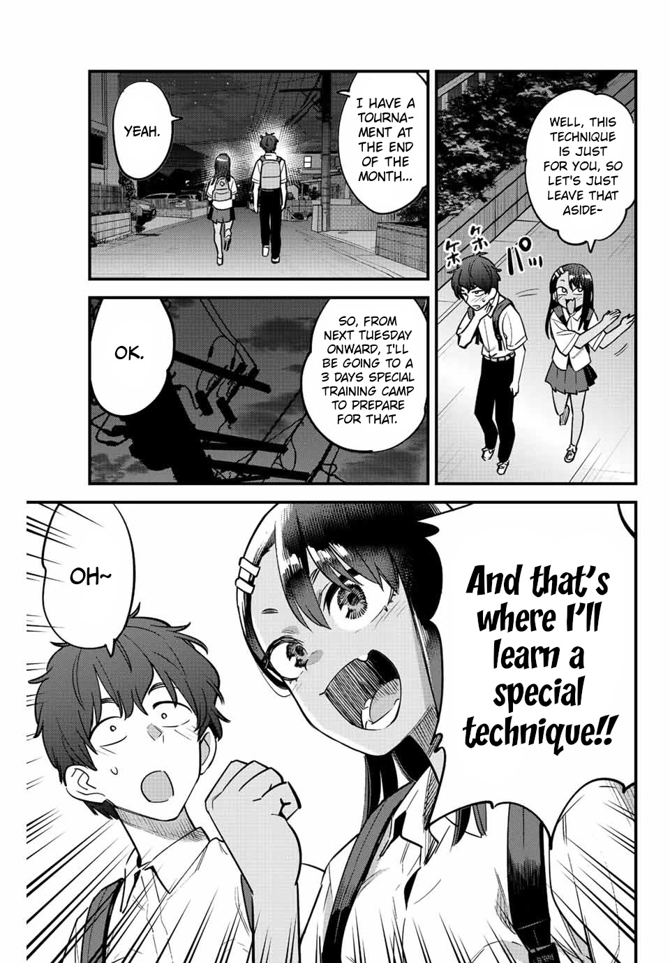 Please don't bully me, Nagatoro Chapter 116 page 7 - Chapter 116: Special Technique!! The Senpai Killer~!!