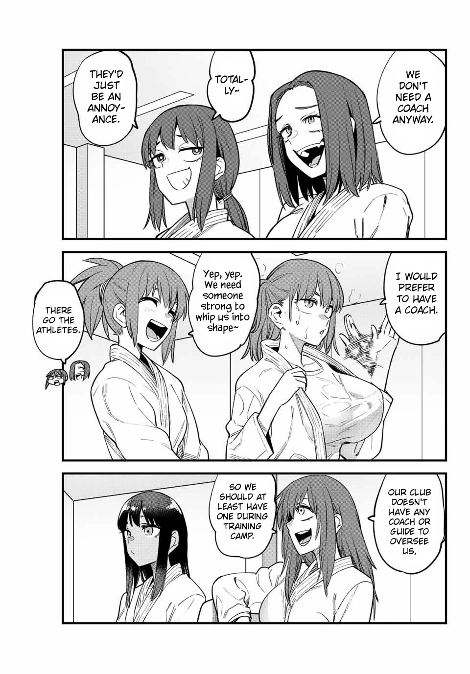 Please don't bully me, Nagatoro Chapter 117 page 11 - Chapter 117: So you're doing training camp too, Senpai?