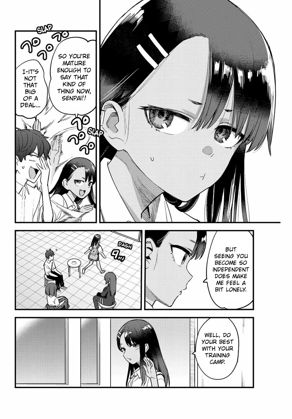 Please don't bully me, Nagatoro Chapter 117 page 6 - Chapter 117: So you're doing training camp too, Senpai?