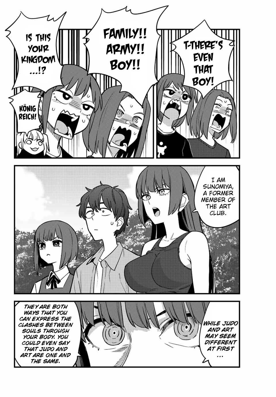 Please don't bully me, Nagatoro Chapter 118 page 12 - Chapter 118: Senpai!? ... and the rabbits....