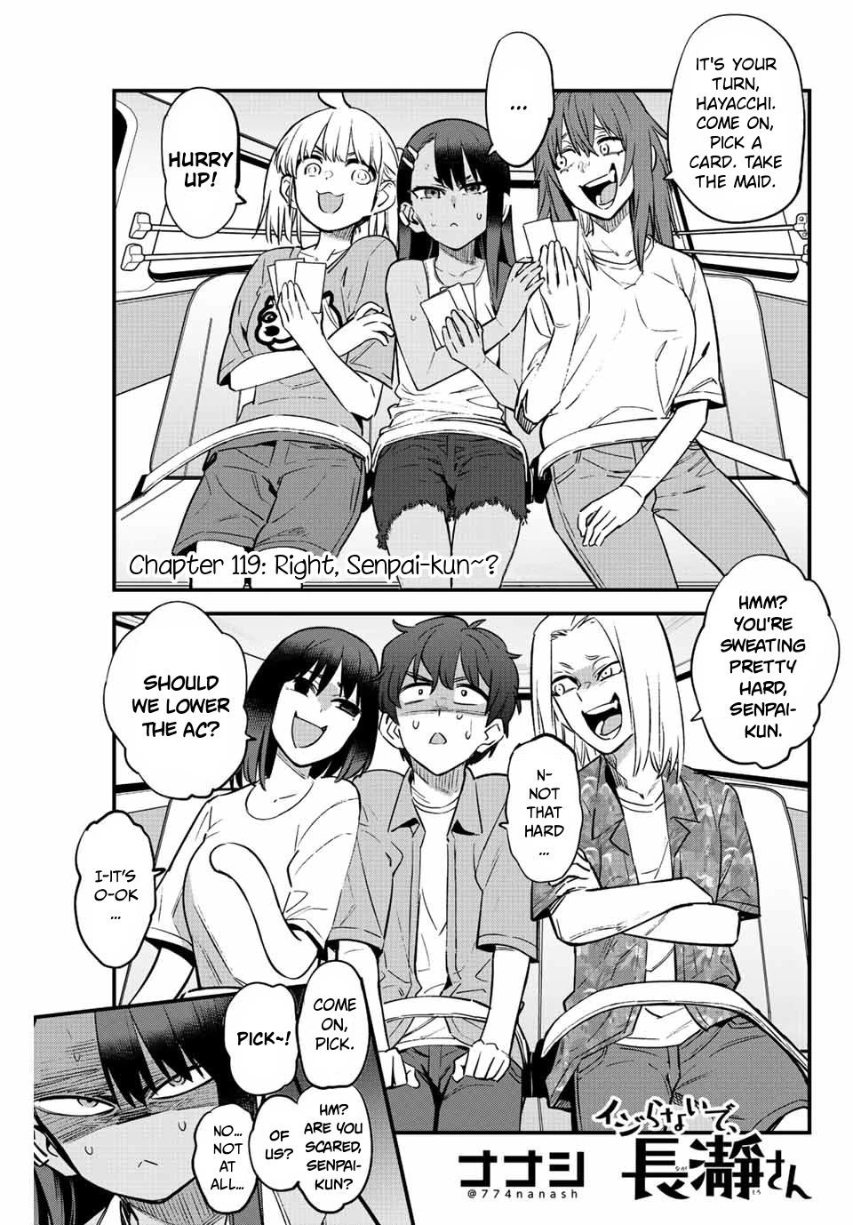 Please don't bully me, Nagatoro Chapter 119 page 1 - Chapter 119: Right, Senpai-kun?