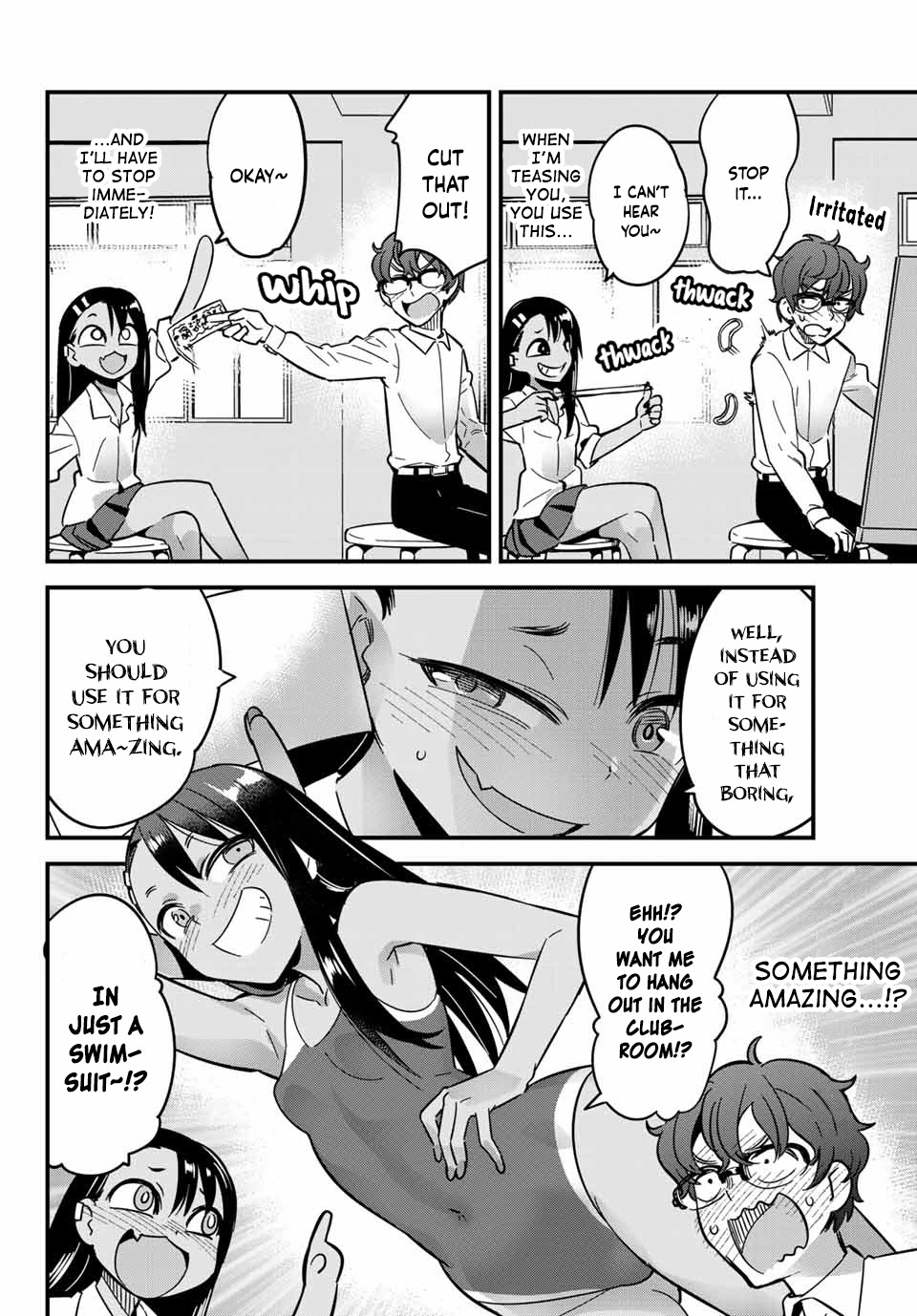 Please don't bully me, Nagatoro Chapter 12 page 4 - Chapter 12: Senpai, Let's Play A Game!