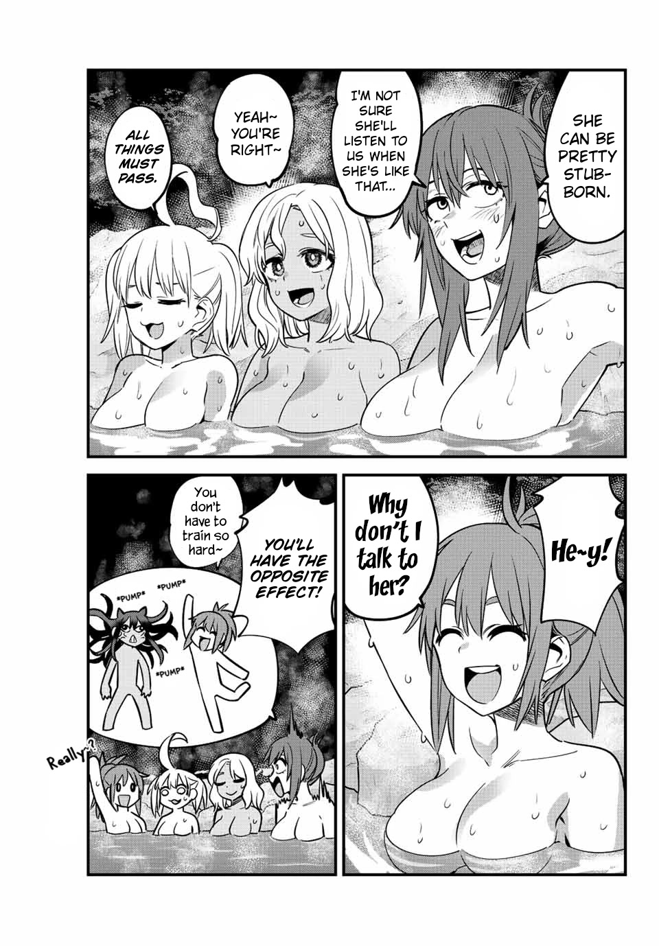 Please don't bully me, Nagatoro Chapter 120 page 10 - Chapter 120: I wish Hayacchi were here with us~