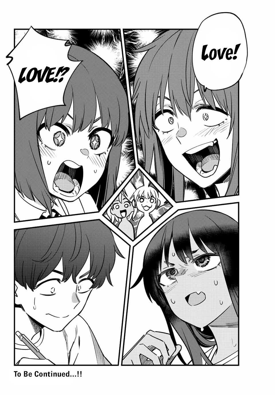 Please don't bully me, Nagatoro Chapter 120 page 13 - Chapter 120: I wish Hayacchi were here with us~